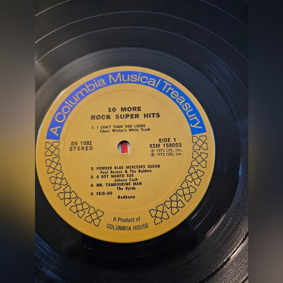 10 MORE Rock Super Hits Album LP Vinyl - Picture 3 of 4